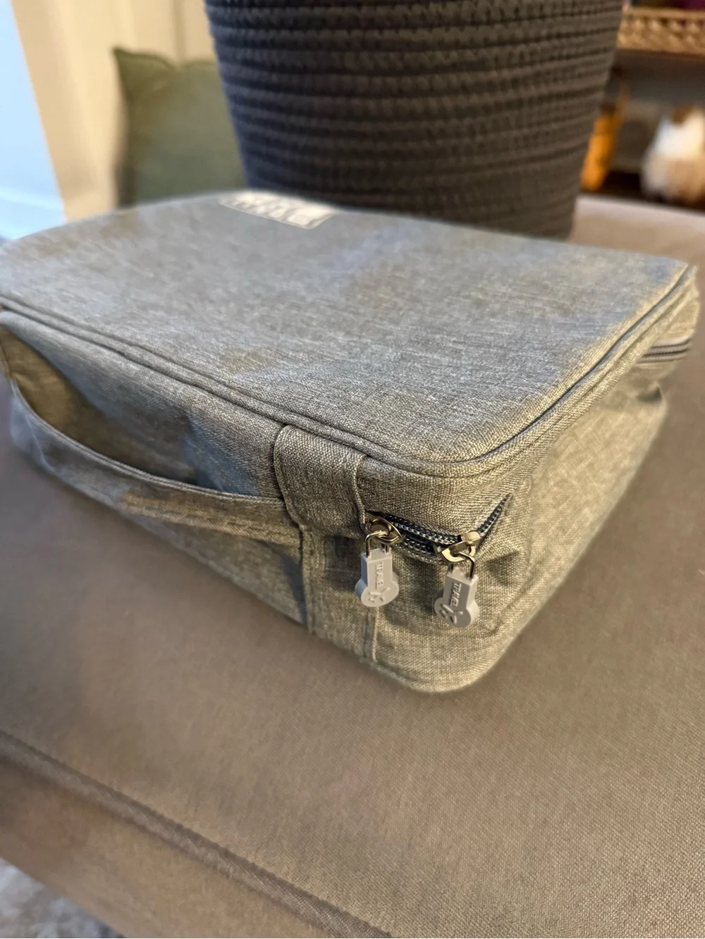 Travel Digital Bag Electronics Organizer - Gray